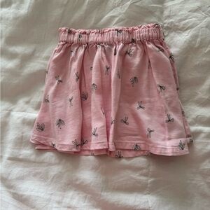 Old Navy Light Pink Skirt with Bow Design